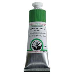 Old Holland Classic Oil Color - Cadmium Green Light, 40 ml tube