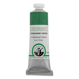 Old Holland Classic Oil Color - Permanent Green, 40 ml tube