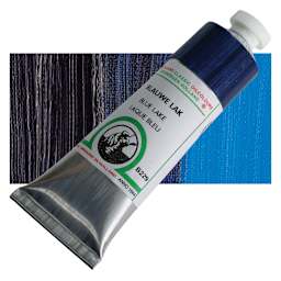 Old Holland Classic Oil Color - Blue Lake, 40 ml tube and swatch