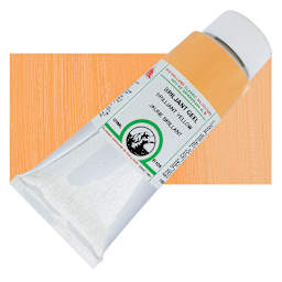 Old Holland Classic Oil Color - Brilliant Yellow, 125 ml tube and swatch