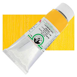 Old Holland Classic Oil Color - Cadmium Yellow Medium, 125 ml tube and swatch