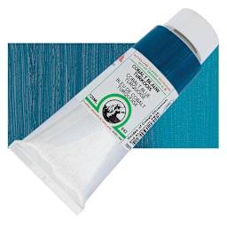 Old Holland Classic Oil Color - Cobalt Blue Turquoise, 125 ml tube and swatch