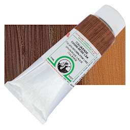 Old Holland Classic Oil Color - Italian Brown Pink Lake, 125 ml tube and swatch