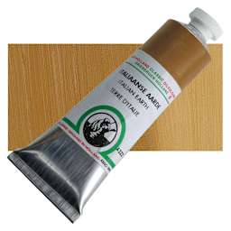 Old Holland Classic Oil Color - Italian Earth, 40 ml tube and swatch