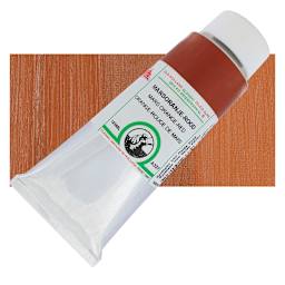 Old Holland Classic Oil Color - Mars Orange Red, 125 ml tube and swatch