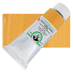 Old Holland Classic Oil Color - Naples Yellow Deep Extra, 125 ml tube and swatch