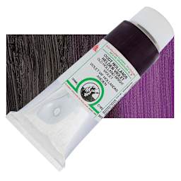 Old Holland Classic Oil Color - Old Holland Bright Violet, 125 ml tube and swatch