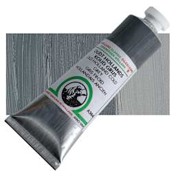 Old Holland Classic Oil Color - Old Holland Cold Grey, 40 ml tube and swatch