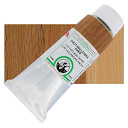Old Holland Classic Oil Color - Old Holland Ochre, 125 ml tube and swatch