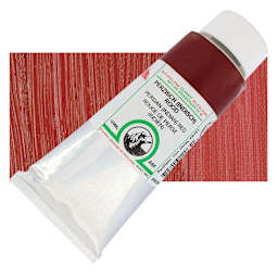 Old Holland Classic Oil Color - Persian (Indian) Red, 125 ml tube and swatch