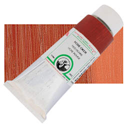 Old Holland Classic Oil Color - Red Ochre, 125 ml tube and swatch