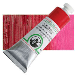 Old Holland Classic Oil Color - Scheveningen Rose Deep, 40 ml tube and swatch