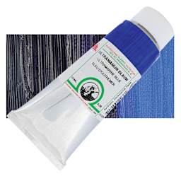 Old Holland Classic Oil Color - Ultramarine Blue, 125 ml tube and swatch