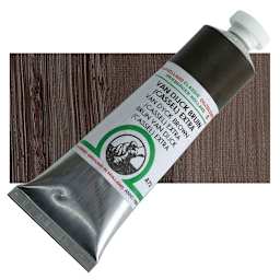 Old Holland Classic Oil Color - Van Dyck Brown (Cassel) Extra, 40 ml tube and swatch