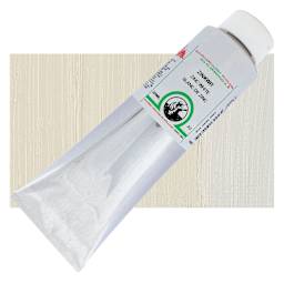 Old Holland Classic Oil Color - Zinc White, 225 ml tube and swatch