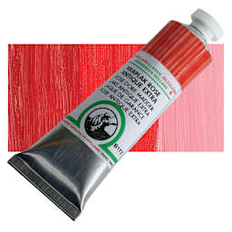 Old Holland Classic Oil Color - Rose Dore Madder Lake Antique Extra, 40 ml tube and swatch