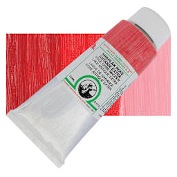 Old Holland Classic Oil Color - Rose Dore Madder Lake Antique Extra, 125 ml tube and swatch