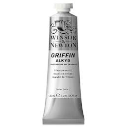 Winsor & Newton Griffin Alkyds - Titanium White, 37 ml tube