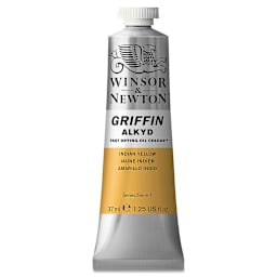 Winsor & Newton Griffin Alkyds - Indian Yellow, 37 ml tube
