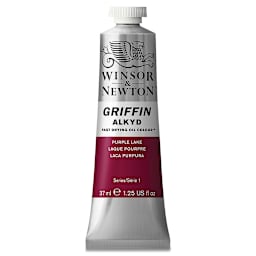 Winsor & Newton Griffin Alkyds - Purple Lake, 37 ml tube