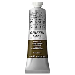 Winsor & Newton Griffin Alkyds - Raw Umber, 37 ml tube