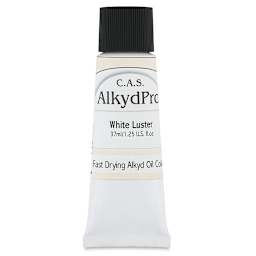 CAS AlkydPro Fast-Drying Alkyd Oil Color - Luster White, 37 ml tube
