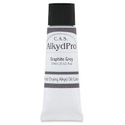 CAS AlkydPro Fast-Drying Alkyd Oil Color - Graphite Gray, 37 ml tube