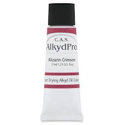 CAS AlkydPro Fast-Drying Alkyd Oil Color - Alizarin Crimson, 37 ml tube
