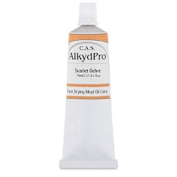 CAS AlkydPro Fast-Drying Alkyd Oil Color - Scarlet Ochre, 70 ml tube