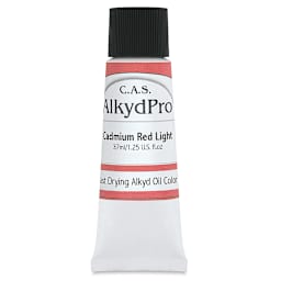 CAS AlkydPro Fast-Drying Alkyd Oil Color - Cadmium Red Light, 37 ml tube