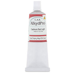 CAS AlkydPro Fast-Drying Alkyd Oil Color - Cadmium Red Light, 70 ml tube
