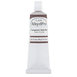 CAS AlkydPro Fast-Drying Alkyd Oil Color - Transparent Oxide Red, 70 ml tube