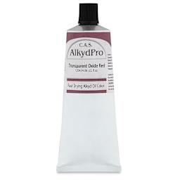 CAS AlkydPro Fast-Drying Alkyd Oil Color - Transparent Oxide Red, 120 ml tube
