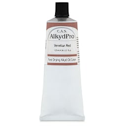 CAS AlkydPro Fast-Drying Alkyd Oil Color - Venetian Red, 120 ml tube