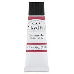 CAS AlkydPro Fast-Drying Alkyd Oil Color - Quinacridone Red, 37 ml tube