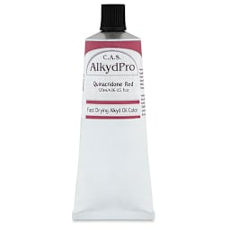 CAS AlkydPro Fast-Drying Alkyd Oil Color - Quinacridone Red, 120 ml tube