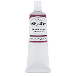 CAS AlkydPro Fast-Drying Alkyd Oil Color - Perylene Maroon, 70 ml tube