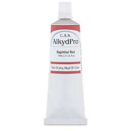 CAS AlkydPro Fast-Drying Alkyd Oil Color - Naphthol Red, 70 ml tube