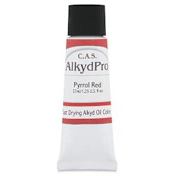 CAS AlkydPro Fast-Drying Alkyd Oil Color - Pyrrol Red, 37 ml tube