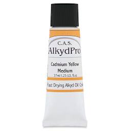 CAS AlkydPro Fast-Drying Alkyd Oil Color - Cadmium Yellow Medium, 37 ml tube