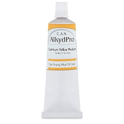 CAS AlkydPro Fast-Drying Alkyd Oil Color - Cadmium Yellow Medium, 70 ml tube