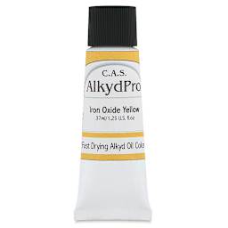 CAS AlkydPro Fast-Drying Alkyd Oil Color - Iron Oxide Yellow, 37 ml tube
