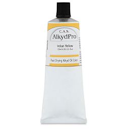 CAS AlkydPro Fast-Drying Alkyd Oil Color - Indian Yellow, 120 ml tube