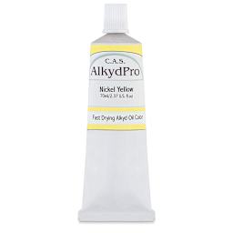 CAS AlkydPro Fast-Drying Alkyd Oil Color - Nickel Yellow, 70 ml tube