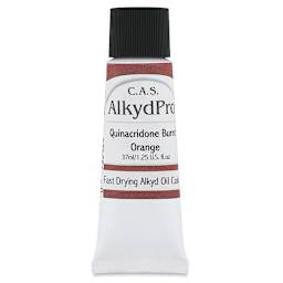 CAS AlkydPro Fast-Drying Alkyd Oil Color - Quinacridone Burnt Orange, 37 ml tube