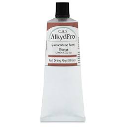 CAS AlkydPro Fast-Drying Alkyd Oil Color - Quinacridone Burnt Orange, 120 ml tube