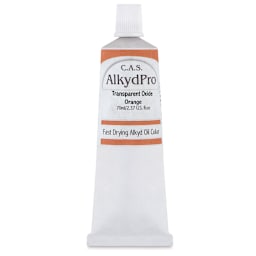 CAS AlkydPro Fast-Drying Alkyd Oil Color - Transparent Oxide Orange, 70 ml tube