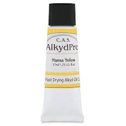CAS AlkydPro Fast-Drying Alkyd Oil Color - Hansa Yellow, 37 ml tube