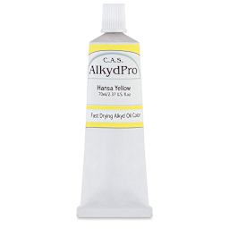 CAS AlkydPro Fast-Drying Alkyd Oil Color - Hansa Yellow, 70 ml tube