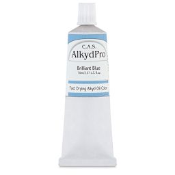 CAS AlkydPro Fast-Drying Alkyd Oil Color - Brilliant Blue, 70 ml tube